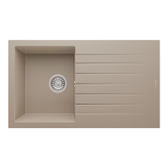 REAL STONE P004 TROYA 50X86 GRANİT EVYE CAPPUCINO