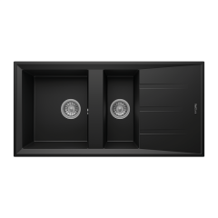 REAL STONE P013 SALDA GRANİT EVYE SİYAH