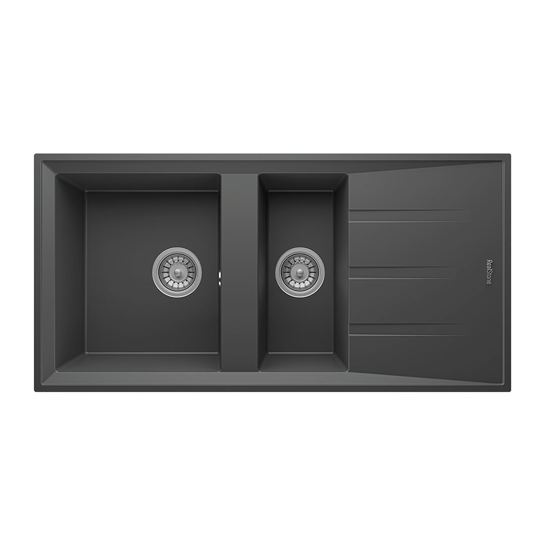 REAL STONE P013 SALDA GRANİT EVYE ANTRASİT