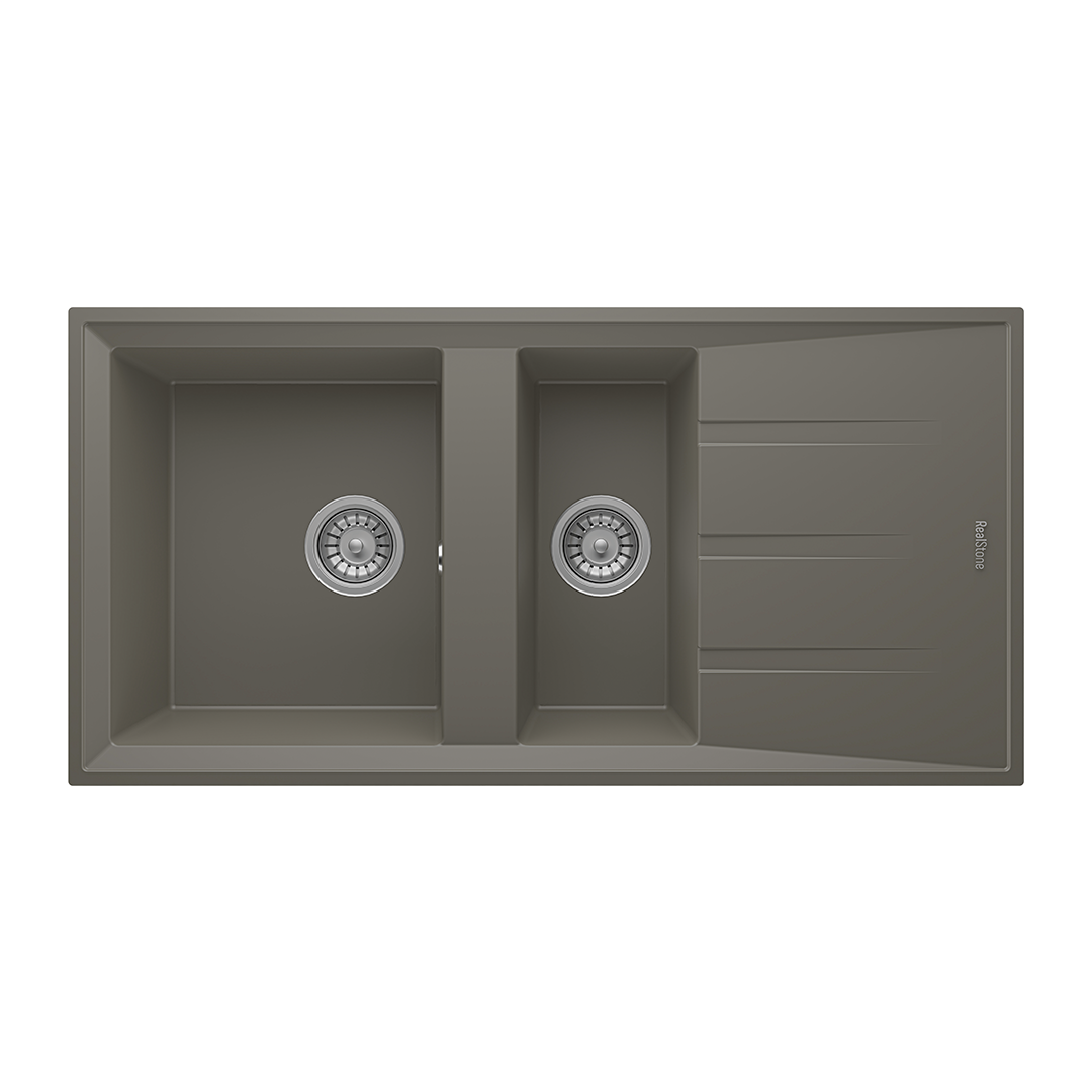 REAL STONE P013 SALDA GRANİT EVYE GRİ