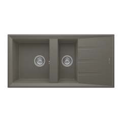 REAL STONE P013 SALDA GRANİT EVYE GRİ