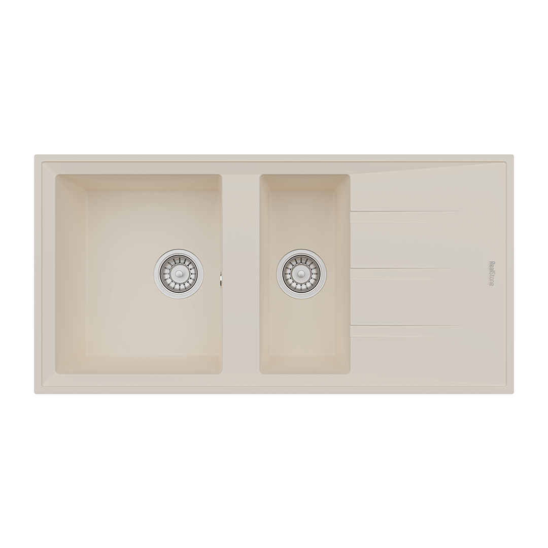 REAL STONE P013 SALDA GRANİT EVYE KREM