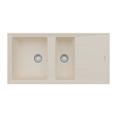 REAL STONE P013 SALDA GRANİT EVYE KREM