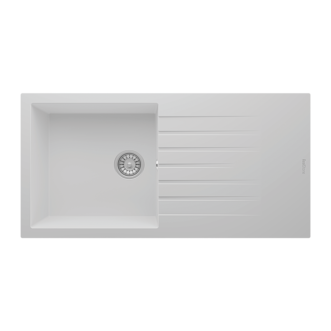 REAL STONE P015 LOADİKYA 50X100 XL GRANİT EVYE BEYAZ