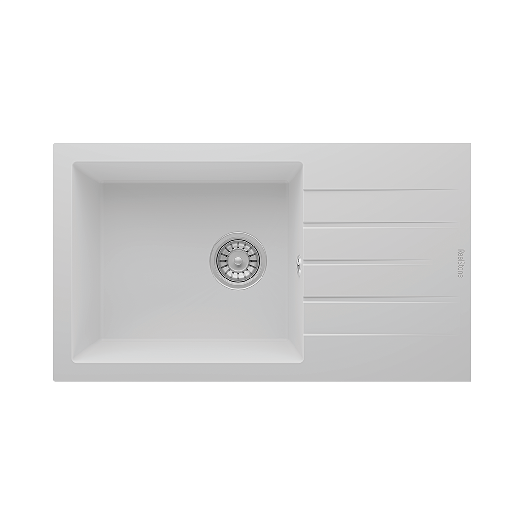 REAL STONE P010 ASSOS 76 XL GRANİT EVYE BEYAZ