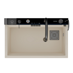 Realstone Victoria Akıllı Evye Krem