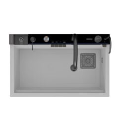 Realstone Victoria Akıllı Evye Beyaz