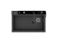 Realstone Victoria Akıllı Evye Antrasit