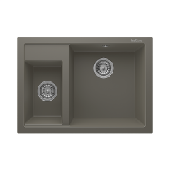 REAL STONE P016 1.5 GÖZ GRANİT EVYE GRİ