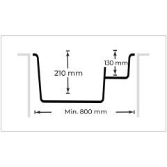 REAL STONE P023 KNİDOS GRANİT EYVE SİYAH