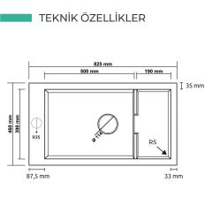 REAL STONE P023 KNİDOS GRANİT EYVE GRİ