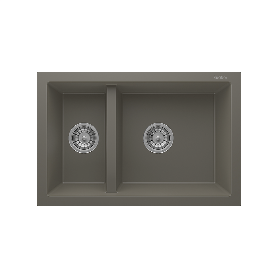 REAL STONE P018 GRANİT EVYE GRİ