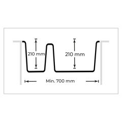 REAL STONE P018 GRANİT EVYE GRİ