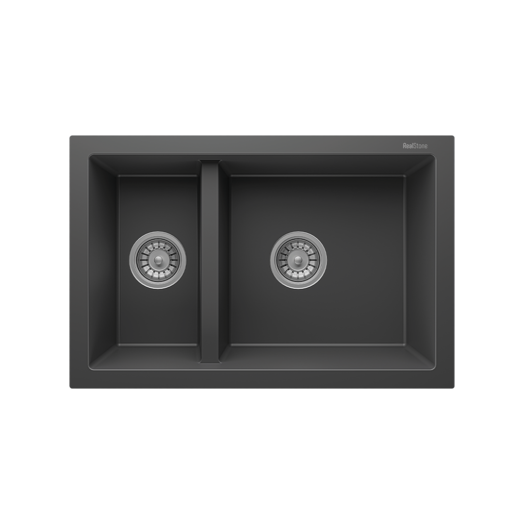 REAL STONE P018 GRANİT EVYE ANTRASİT