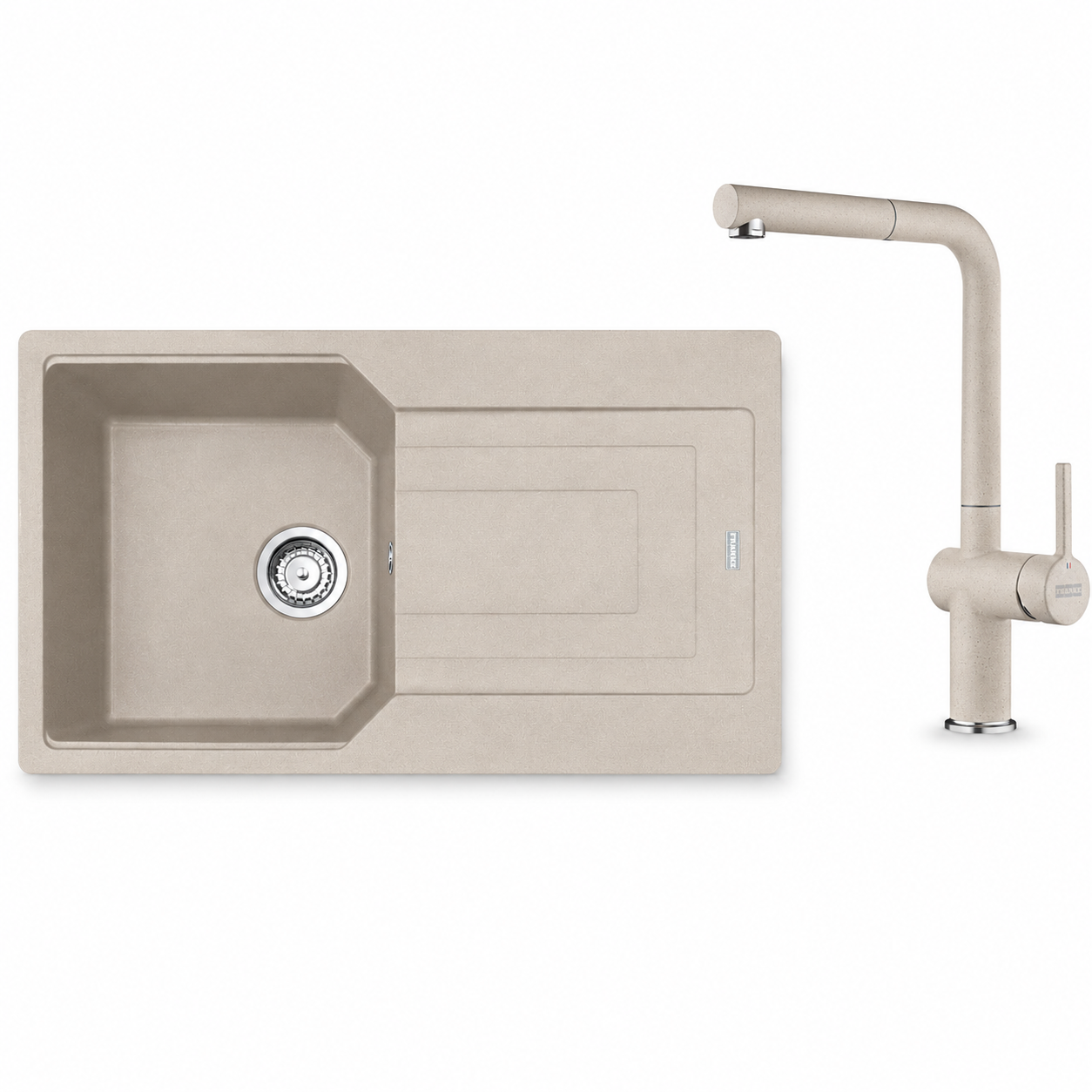 Franke Eviye Batarya Seti Urban UBG 611-86 + Active Plus Doccia 2.0 Sahara