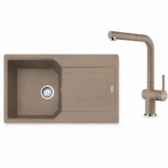 Franke Eviye Batarya Seti Urban UBG 611-86 + Active Plus Doccia 2.0 Oyster