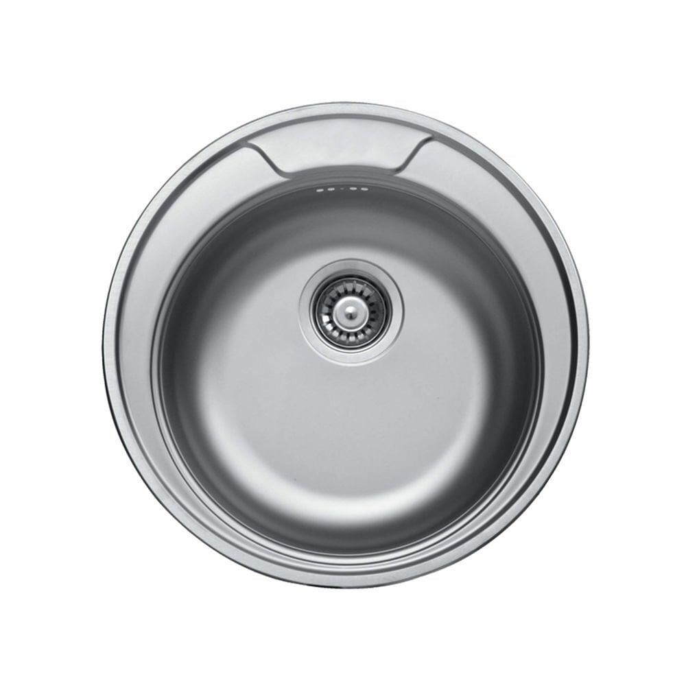 TEK GÖZLÜ DAİRE ANKASTRE T.ÜSTÜ 48 CM EC-145 KROMEVYE