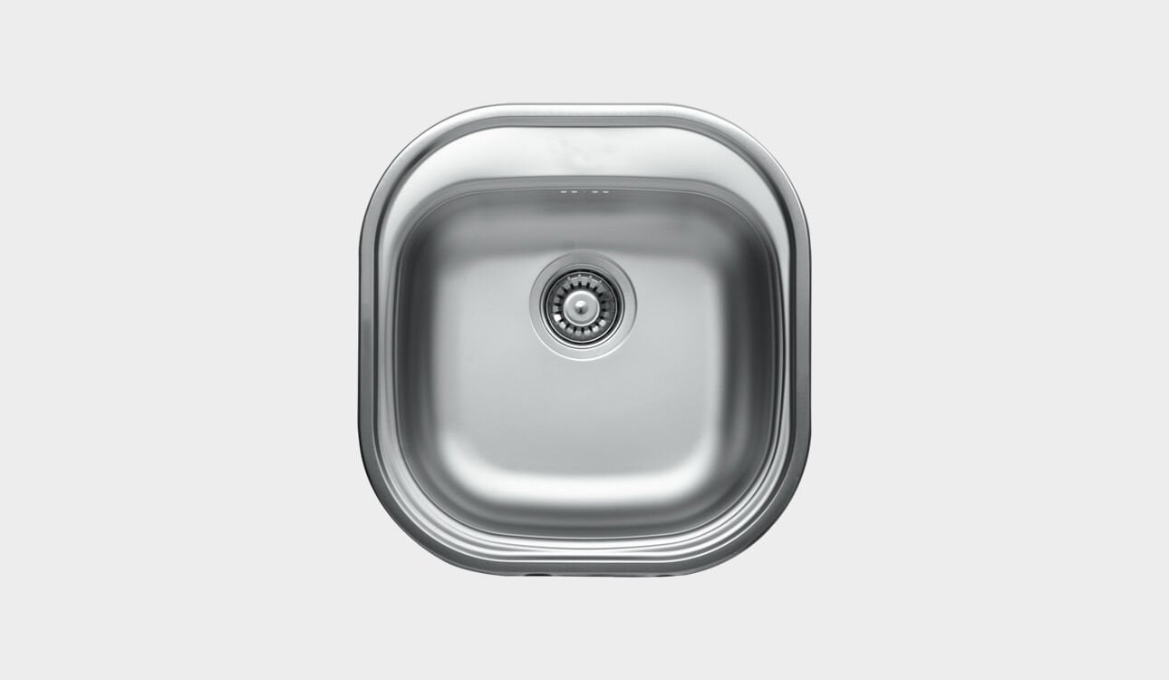 TEK GÖZLÜ ANKASTRE T.ÜSTÜ 46X48 EC-149 DEKORLU KROMEVYE