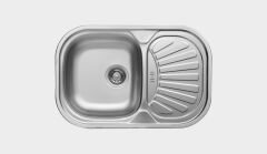 TEK GÖZLÜ DAMLALIKLI EC-151 DEKORLU 48X73 KROMEVYE