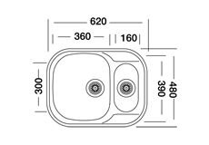 BİR BUÇUK GÖZLÜ EX-155 48X62 KROMEVYE