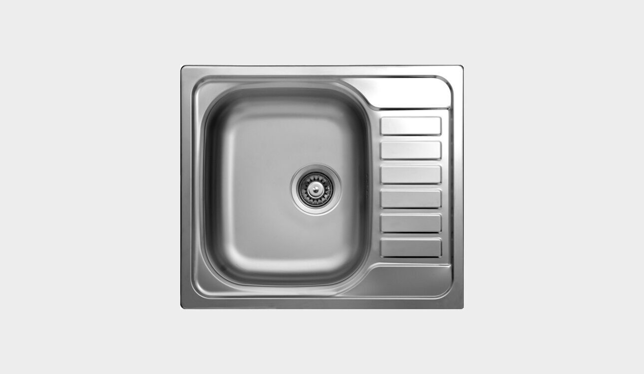 TEK GÖZLÜ DAMLALIKLI EC-196 DEKORLU KROMEVYE