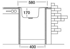 TEK GÖZLÜ DAMLALIKSIZ EVYE 48X48 EC-309 KROMEVYE