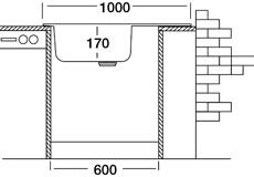 TEK GÖZLÜ DAMLALIKLI XL 50X100 EC-330 DEKORLU