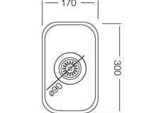 BUÇUK GÖZ 17X30 KROMEVYE EX-003