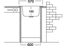 TEK GÖZLÜ DAMLALIKSIZ EX-327 EVYE KROMEVYE